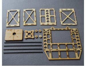 Skywing 55" PP Plane Motor Mount Set